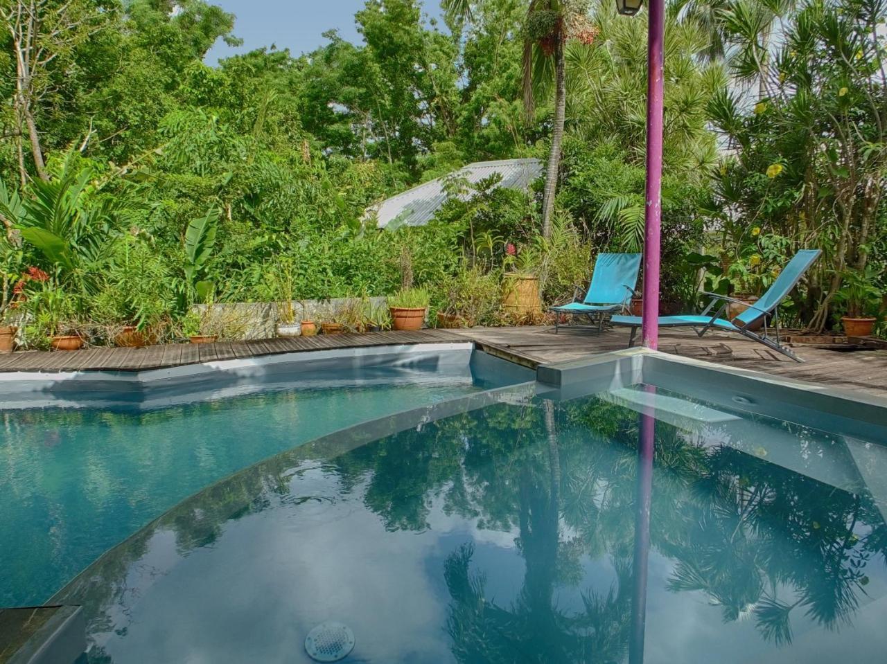 Villa Le Parc aux Orchidées Pointe-Noire Esterno foto